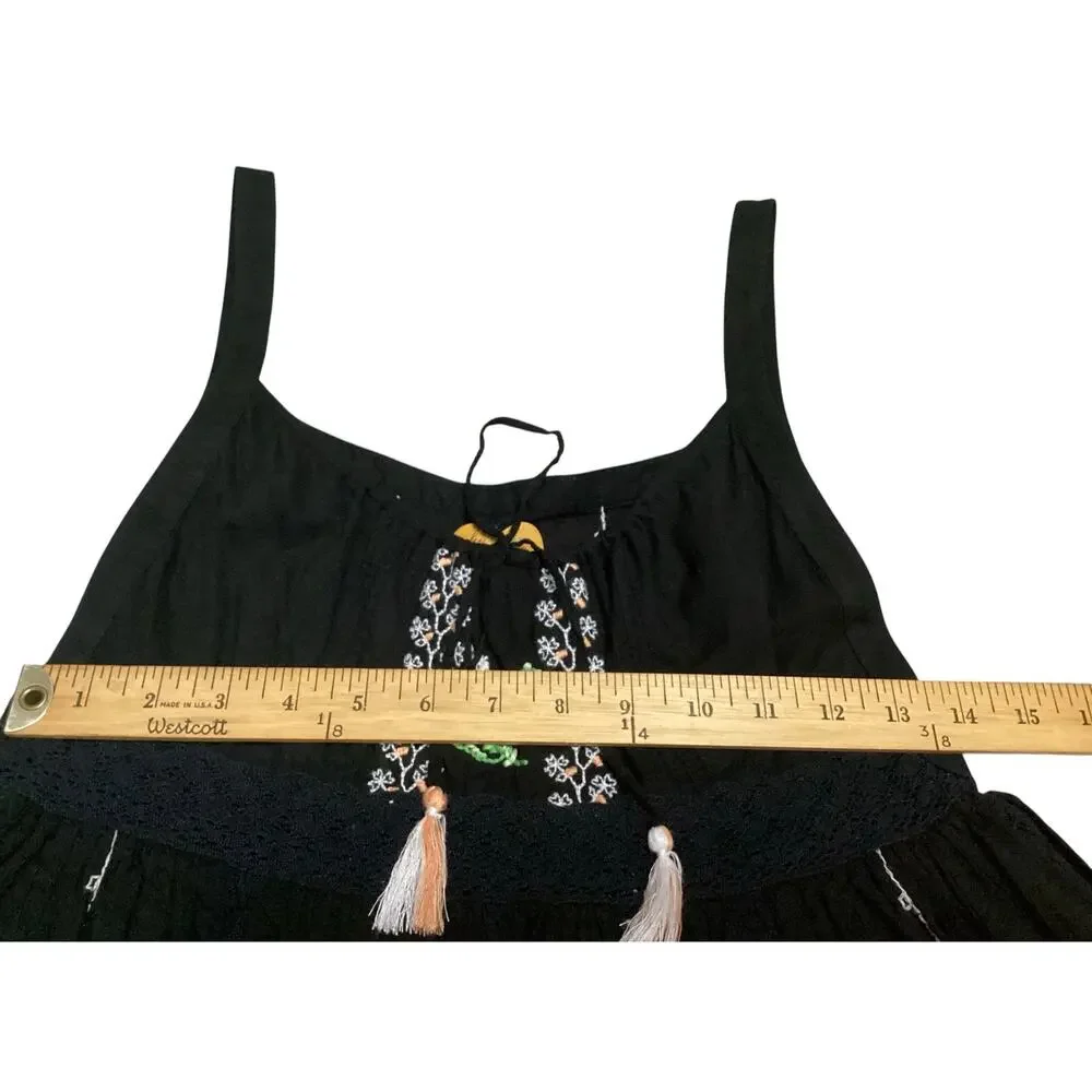 Free People embroidered babydoll